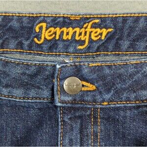 Kimes Ranch Jennifer High Rise Wide Flare Leg Jeans Women's 16x32 Blue Western
